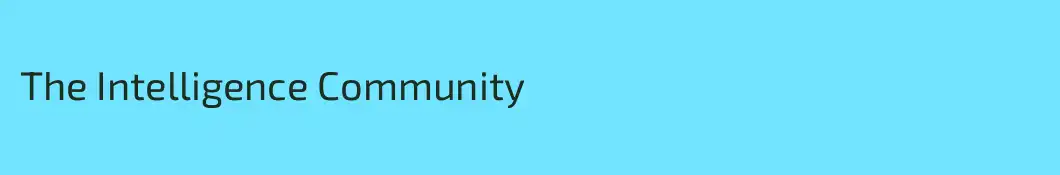 The Intelligence Community